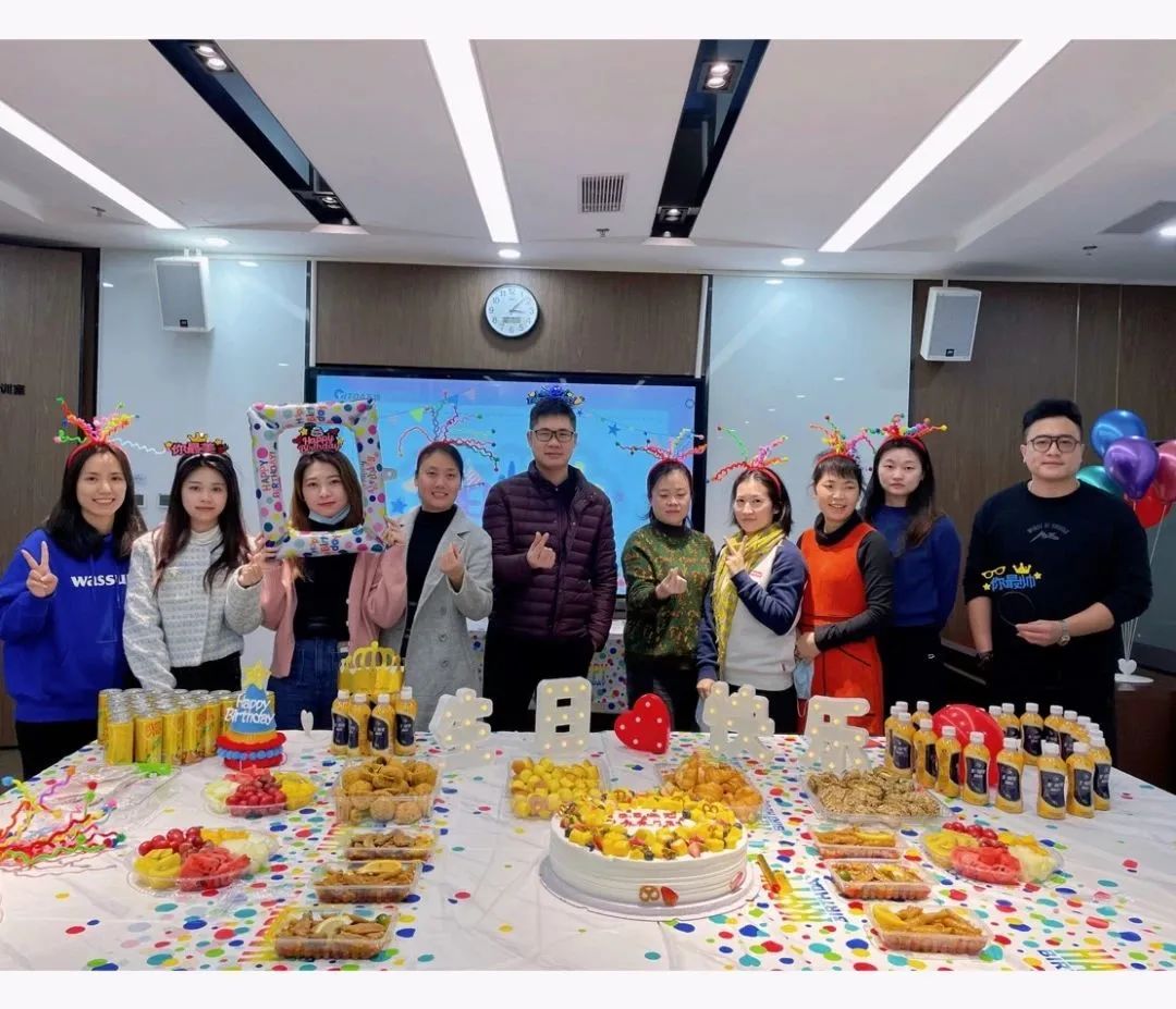 &ldquo;感恩遇见，，，，，，将来可期&rdquo;员工生日会